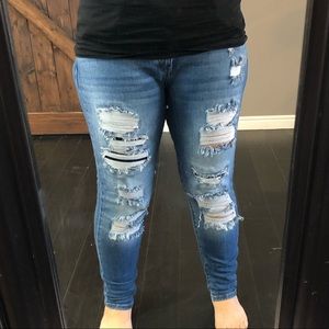 Kancan distressed jeans